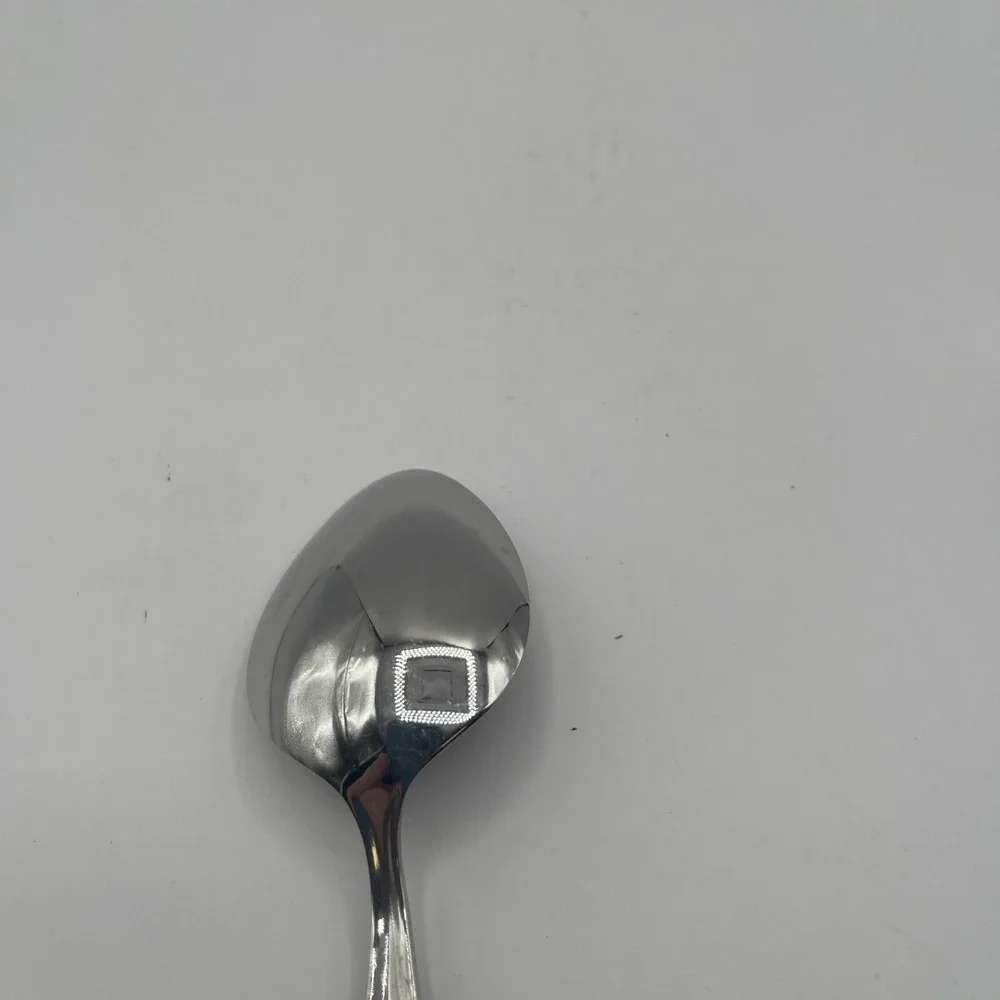 Oneida Community Venetia MCM Soup Spoons Stainless Flatware‎ Lot Set Of 4